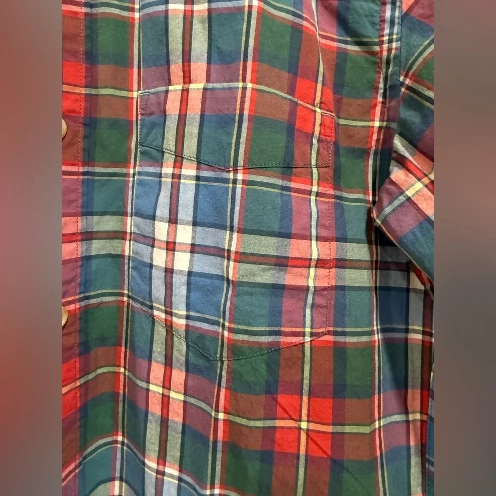 J. Crew Multicolor Plaid Casual Shirt